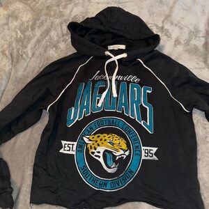 Jacksonville Jaguars Junk Food cropped hoodie